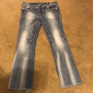 Miss me jeans distressed 30/31